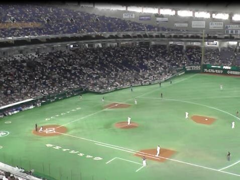 東京ドーム内野2階席_指定席FC_指定席D(3通路 11列 D12 D13 D14 E12 E13 E14ブロック) 座席からの見え方