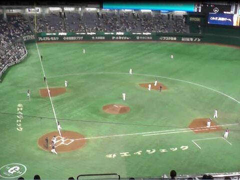 東京ドーム内野2階席_指定席FC中央_指定席C(6通路 11列 D20 D21 D22 D23 E20 E21 E22 E23ブロック)座席からの見え方