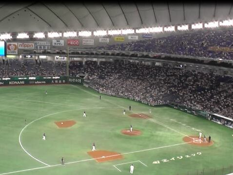 東京ドーム内野2階席_指定席FC_指定席D(12通路 11列 D38 D39 D40 E38 E39 E40ブロック)座席からの見え方