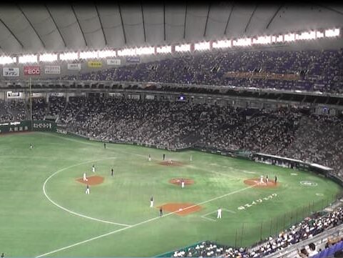 東京ドーム内野2階席_指定席FC_指定席D(14通路 11列 D43 D44 E43 E44ブロック)座席からの見え方