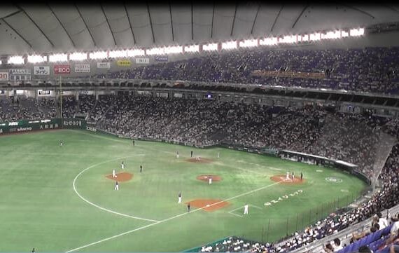 東京ドーム内野2階席_指定席FC_指定席D(14通路 11列 D43 D44 E43 E44ブロック)座席からの見え方