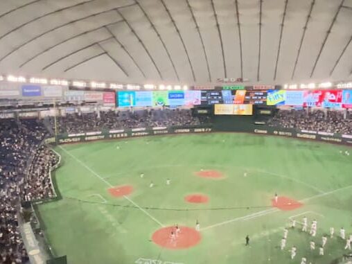 東京ドーム内野2階席_7通路_11列_座席からの見え方